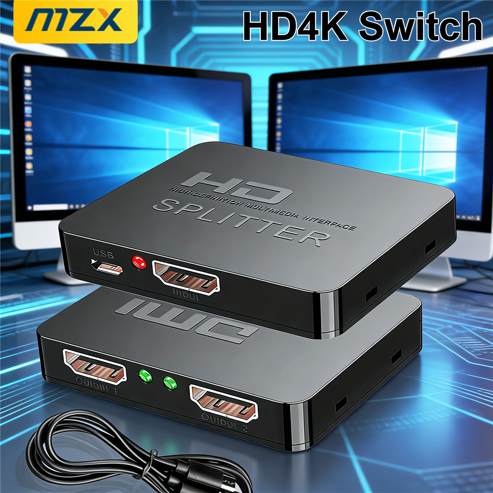 Laptop Accessories Distributor - Commutateur vidéo 4K 1 entrée 2