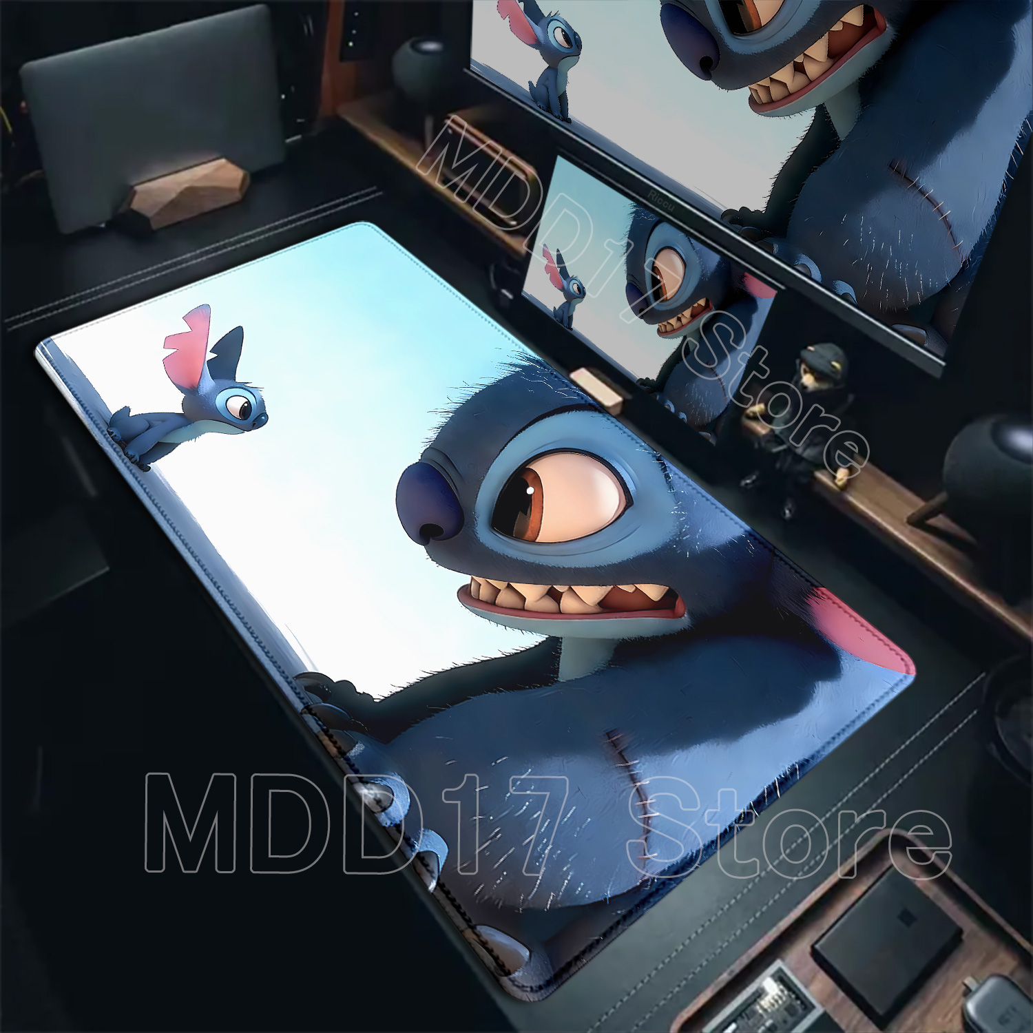 Laptop Accessories Wallpaper - Tapis de Souris Grand Format PC