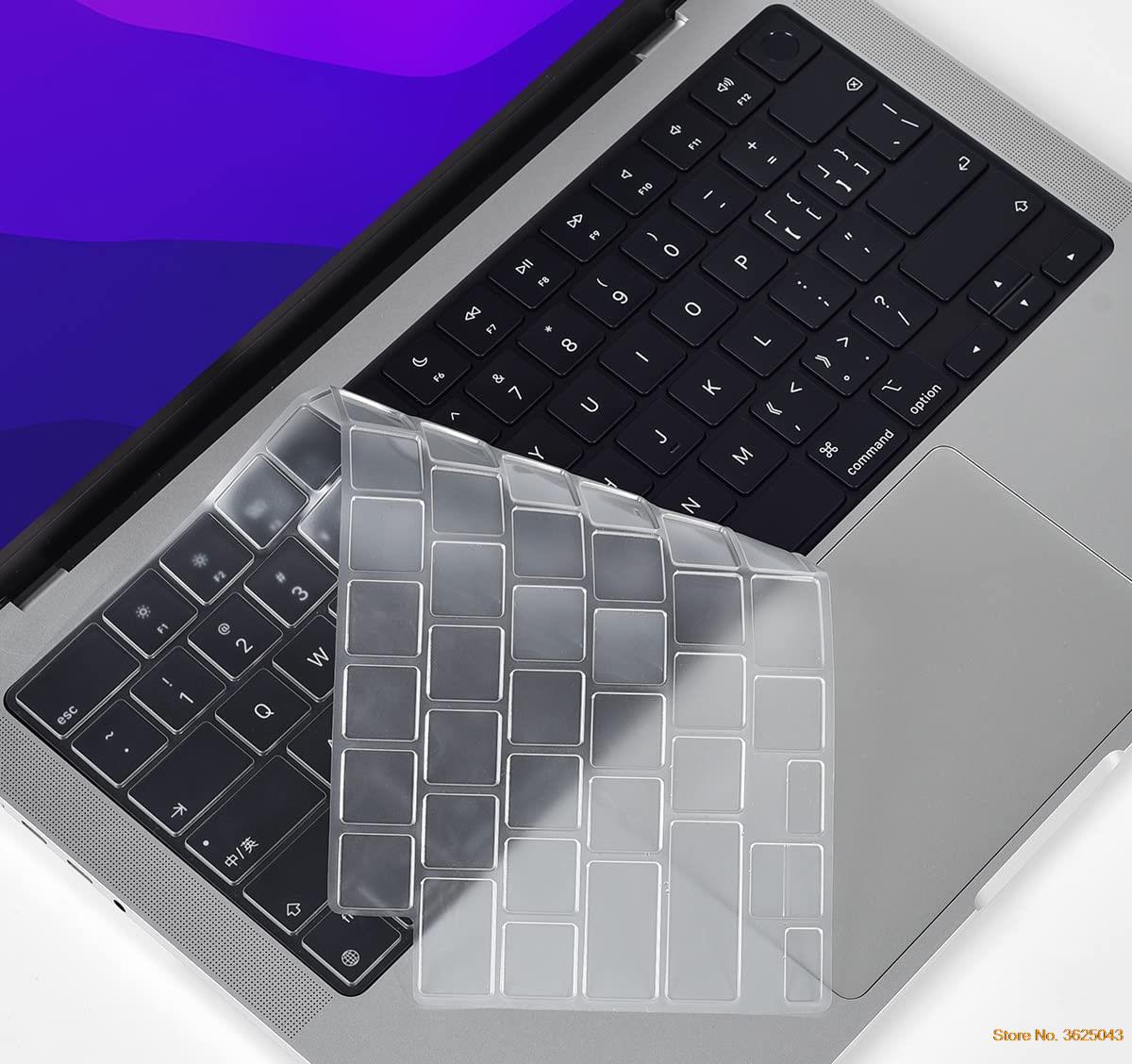 Laptop Accessories 2022 - Couvercle de clavier en TPU pour