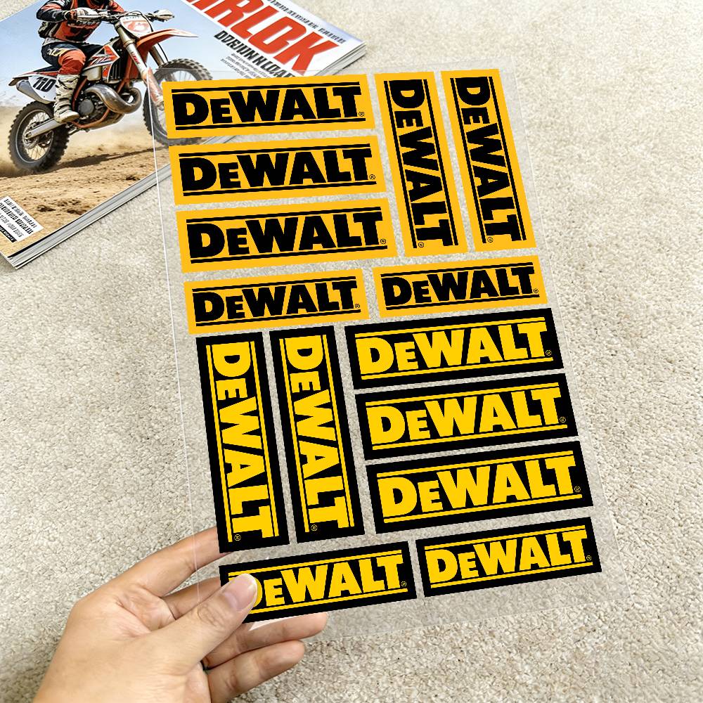 Laptop Accessories Ideas - Autocollants Moto pour DeWalt, autocollants en