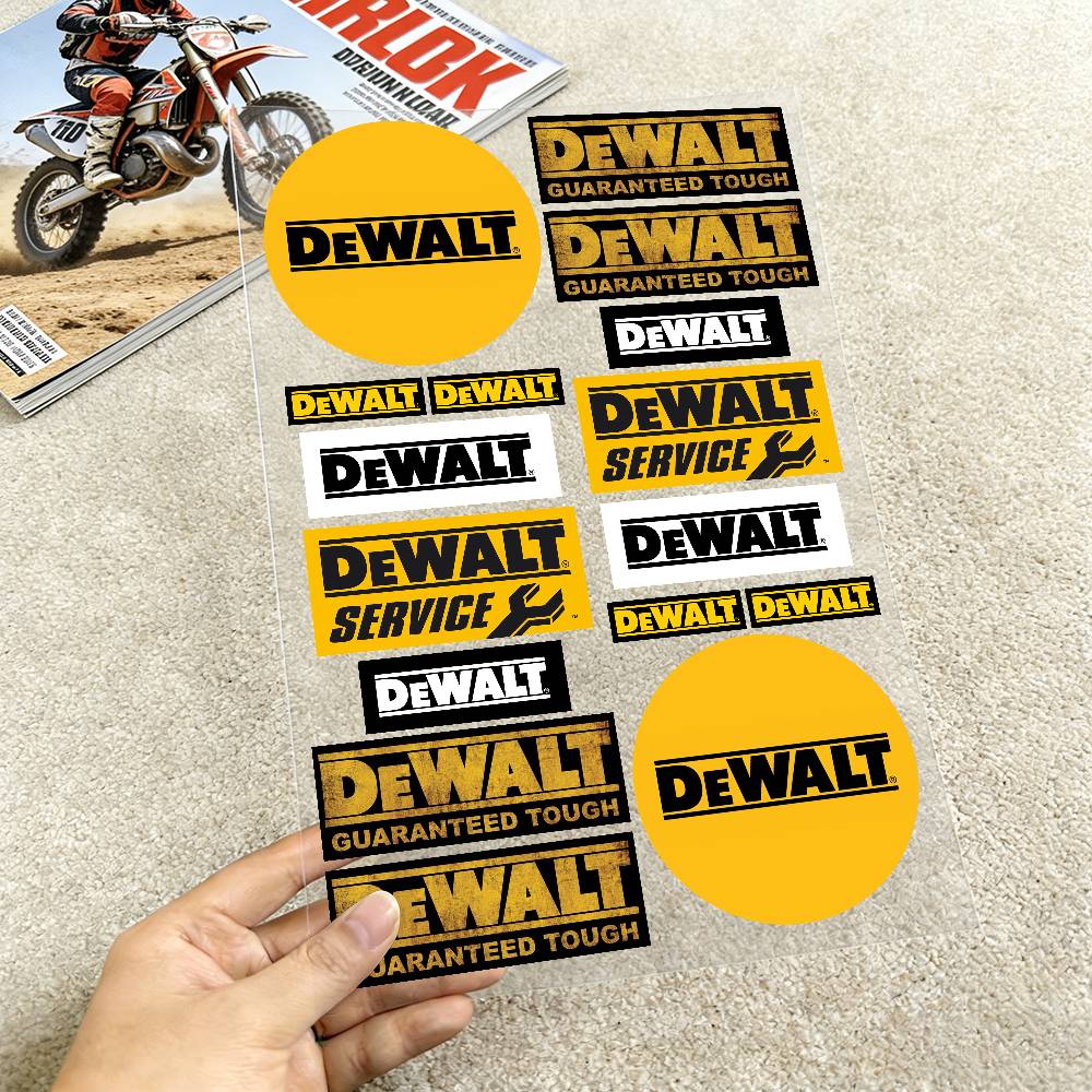 Laptop Accessories Ideas - Autocollants Moto pour DeWalt, autocollants en