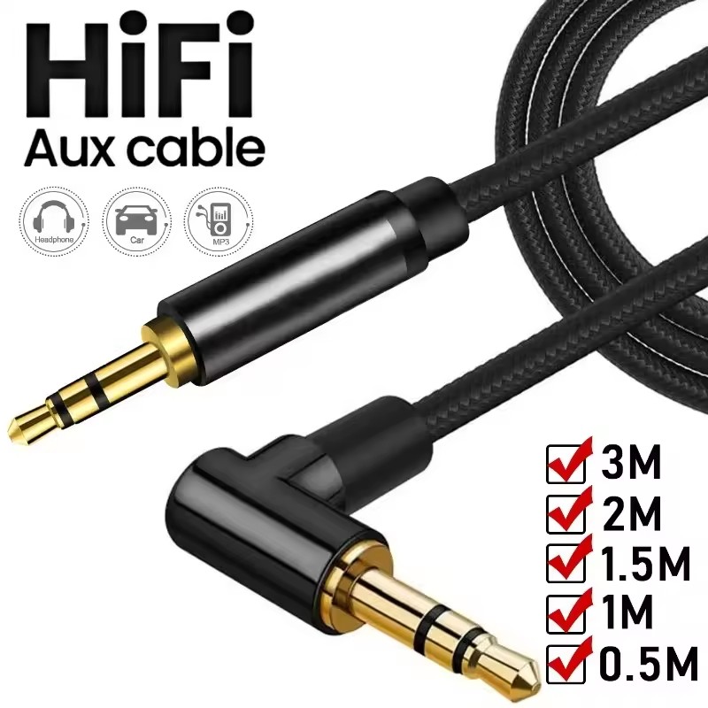Laptop Accessories Headphones - Câble AUX 3,5 mm Jack Audio