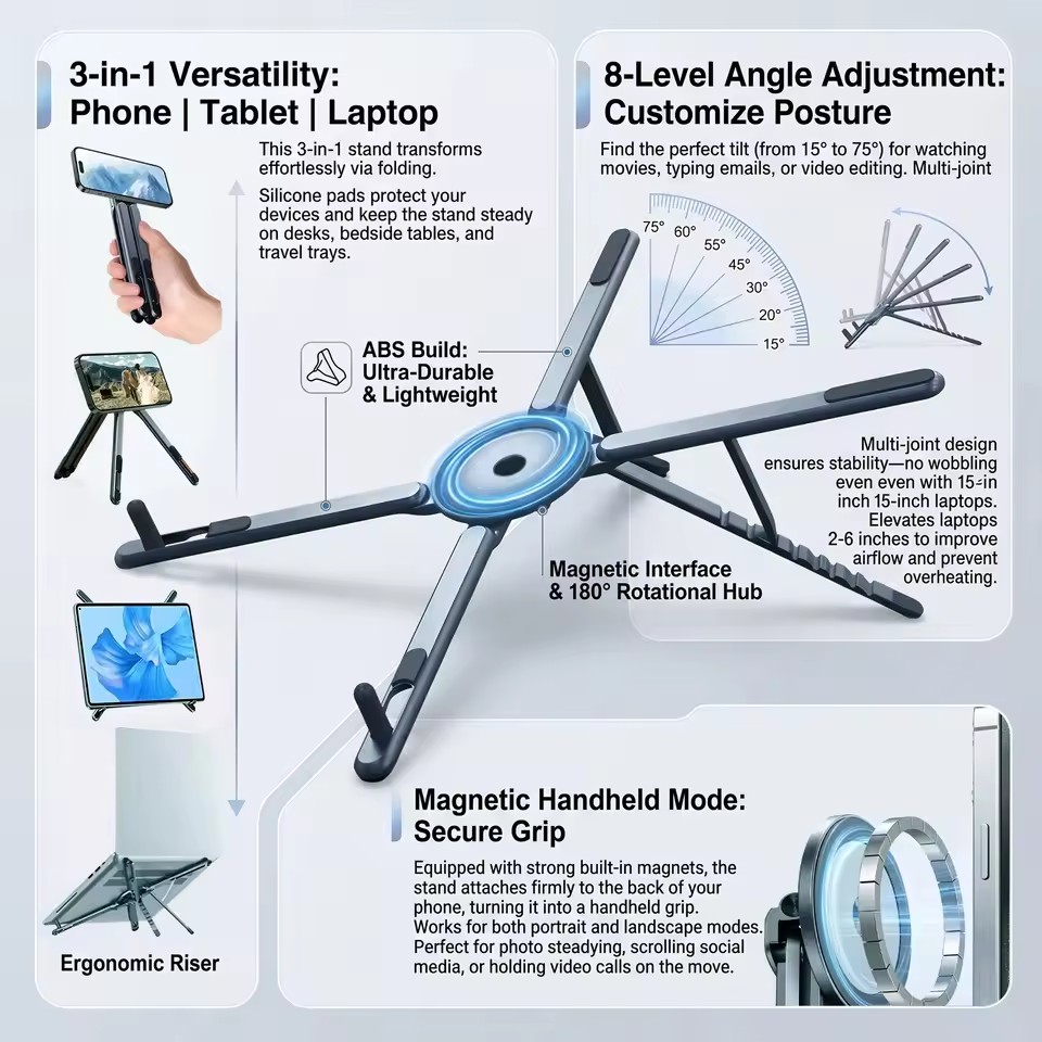 Support de téléphone magnétiqu - Laptop Accessories Holder avis et prix