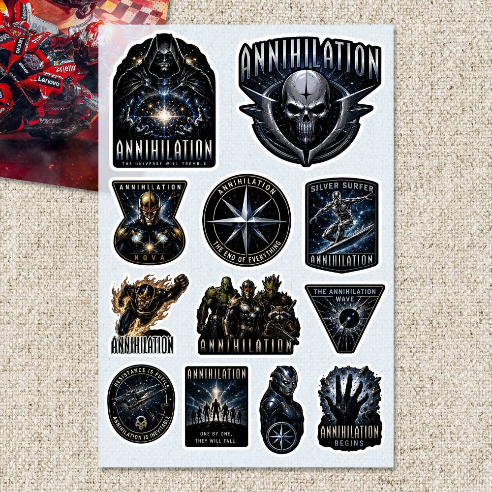 Autocollants A-nnihilation pou - Laptop Accessories Wallpaper avis et prix