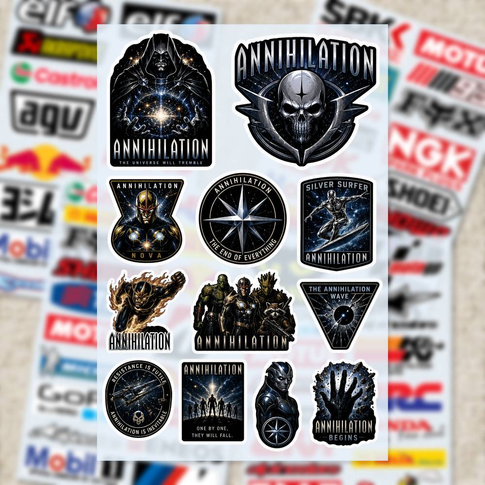 Autocollants A-nnihilation pou - Laptop Accessories Wallpaper avis et prix