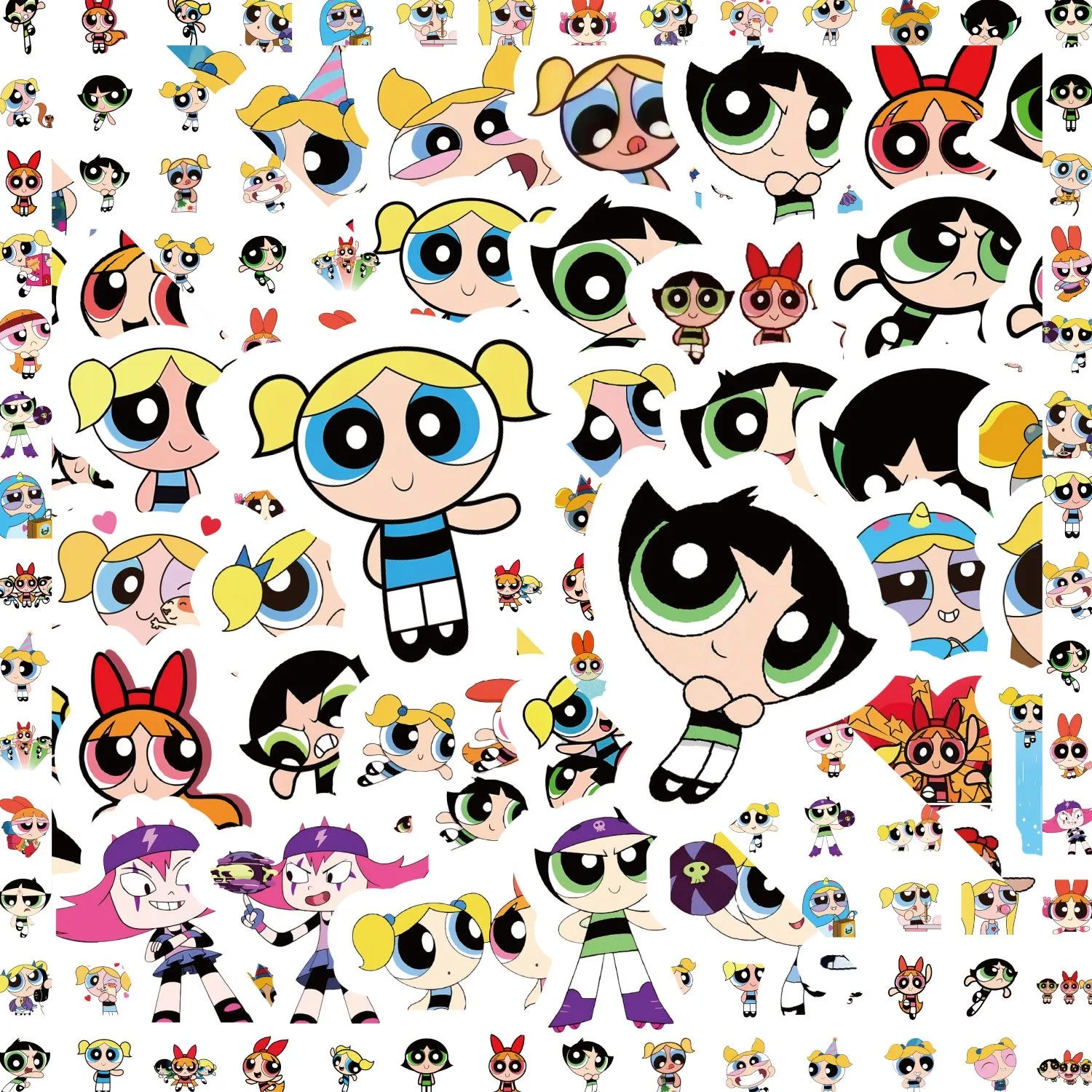 100 autocollants Powerpuff Gir - Laptop Bag Waterproof avis et prix