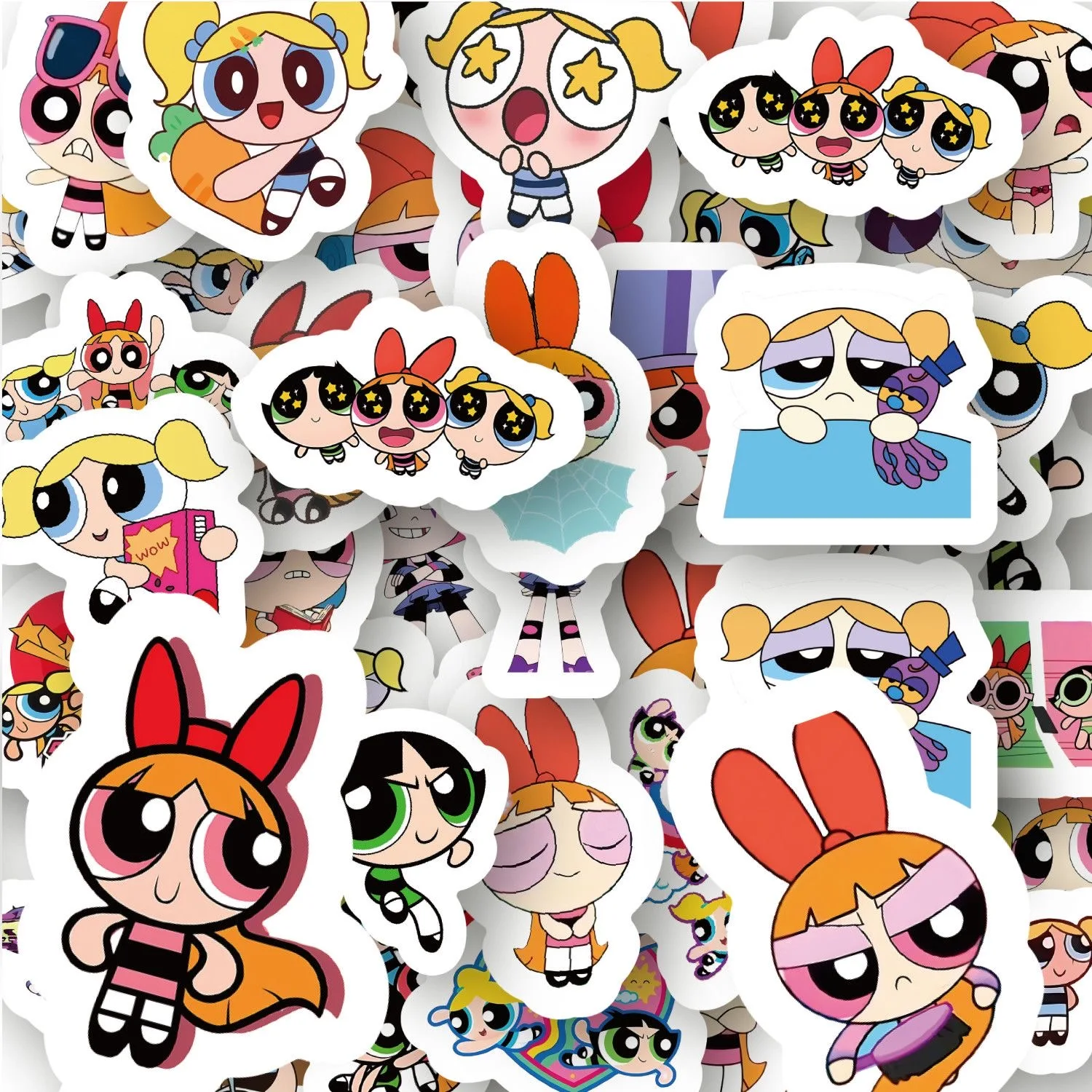 100 autocollants Powerpuff Gir - Laptop Bag Waterproof avis et prix