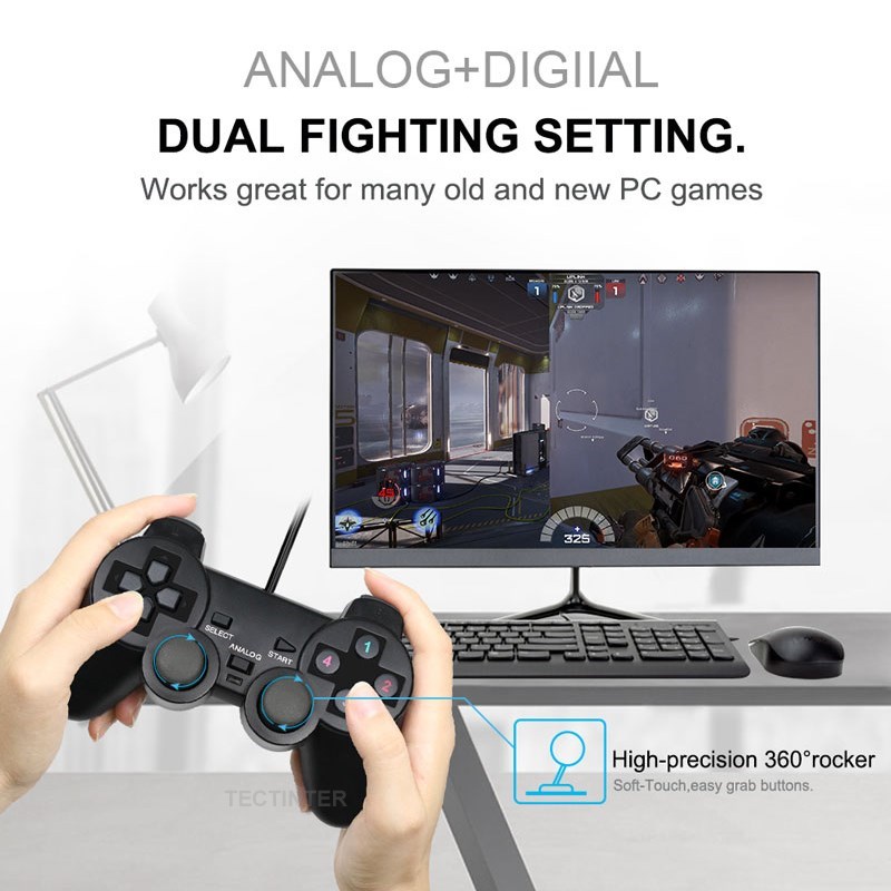 Manette de jeu filaire USB pou - Laptop Accessories Ideas avis et prix