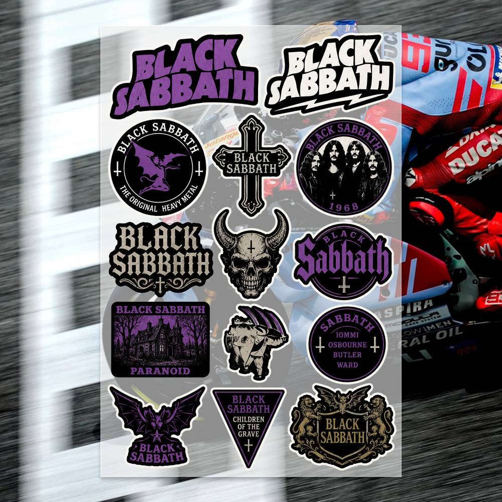 Autocollants B-LACK S-ABBATH p - Laptop Accessories Wallpaper avis et prix
