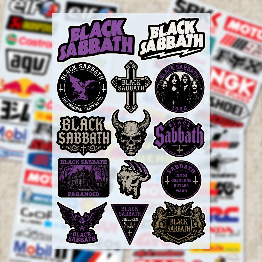 Autocollants B-LACK S-ABBATH p - Laptop Accessories Wallpaper avis et prix
