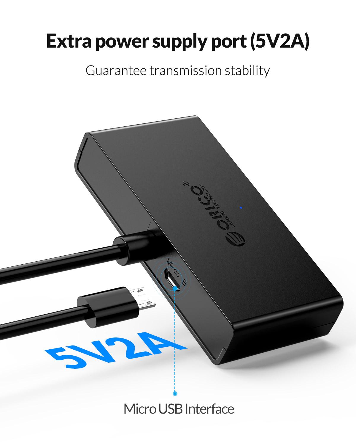ORICO Hub USB 4 Ports Multi US - Laptop Accessories Ideas avis et prix
