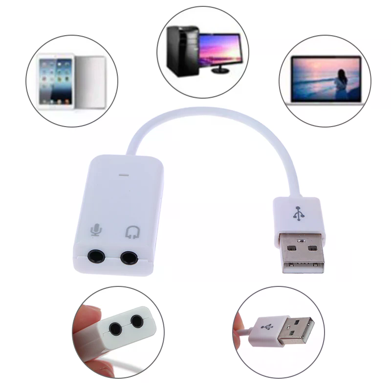 Adaptateur 2.0 3D 7.1 5HV2 USB - Laptop Accessories Headphones avis et prix