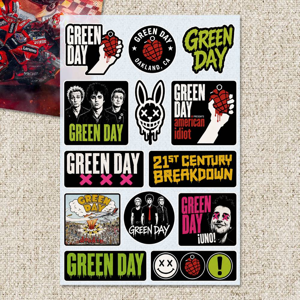 Autocollants G-Green Day pour  - Laptop Accessories Wallpaper avis et prix