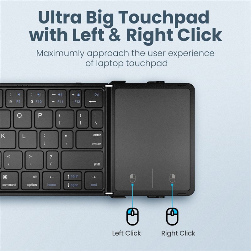 Clavier pliable sans fil avec  - Laptop Accessories To Buy avis et prix