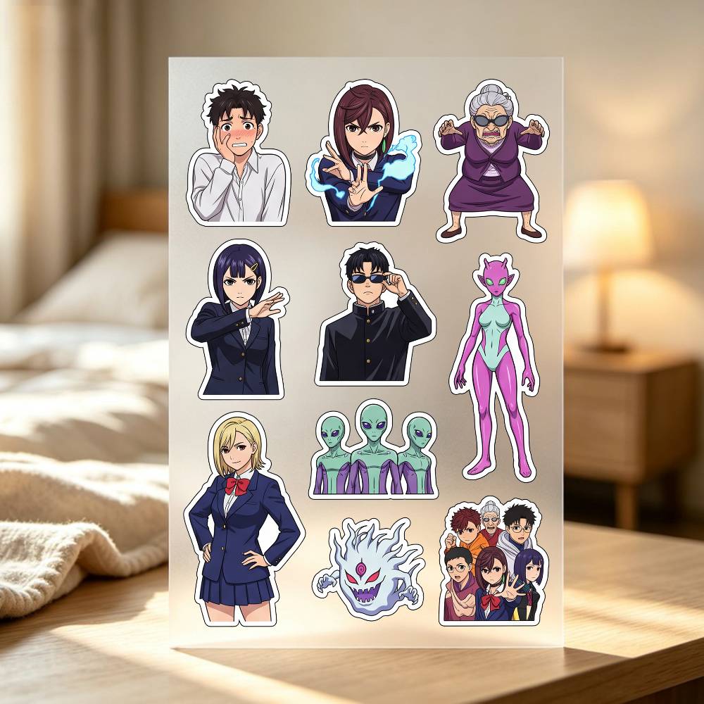Autocollants Dan-da-dan en vin - Laptop Accessories Wallpaper avis et prix