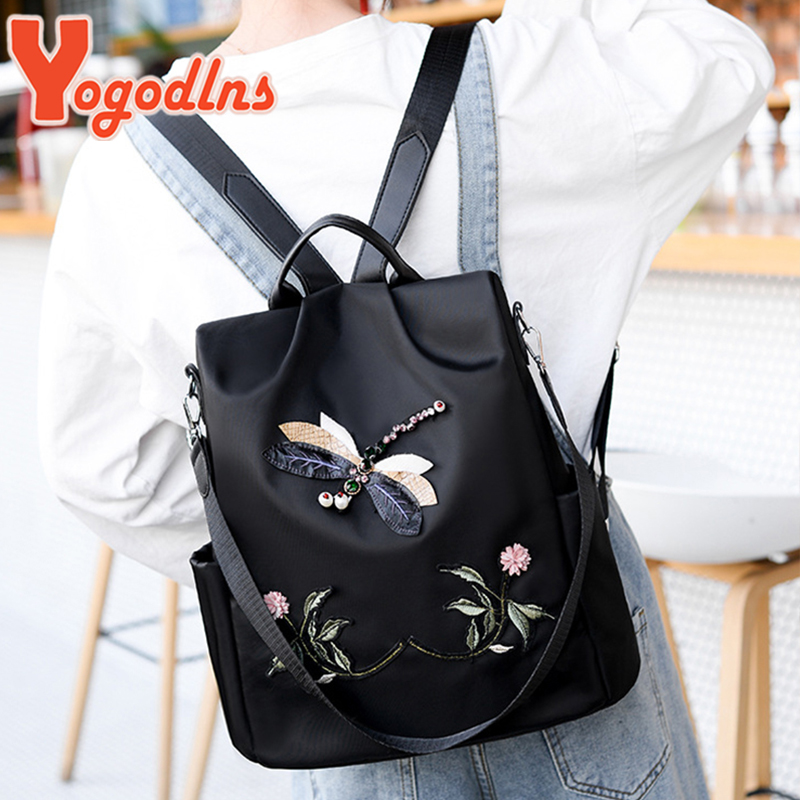 Yogodlns mode broderie sac à d - Laptop Bag Waterproof avis et prix